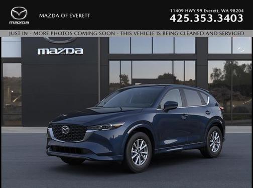 Deep Crystal Blue Mica 2025 Mazda CX-5 2.5 S Preferred Package