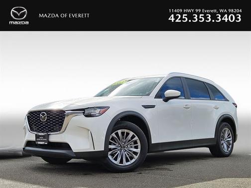 Rhodium White Premium 2024 Mazda CX-90 3.3 Turbo Select