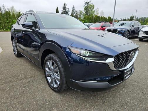Deep Crystal Blue Mica 2025 Mazda CX-30 2.5 S Preferred Package
