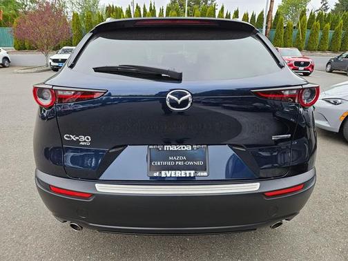 Deep Crystal Blue Mica 2025 Mazda CX-30 2.5 S Preferred Package