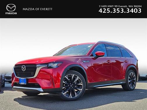 Soul Red Crystal Metallic 2024 Mazda CX-90 PHEV Premium Plus