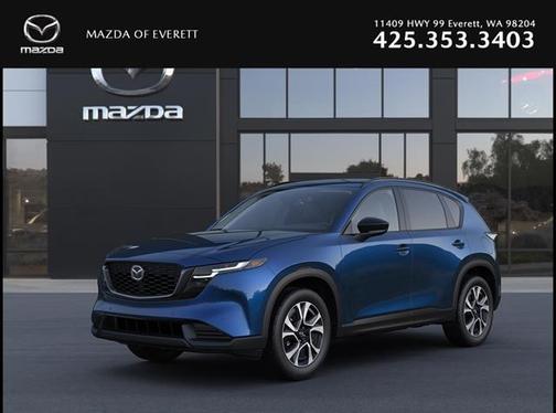 Navy Blue Mica 2026 Mazda CX-5 2.5 S Preferred Package