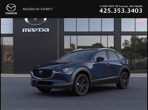Deep Crystal Blue Mica 2025 Mazda CX-30 2.5 S Select Sport