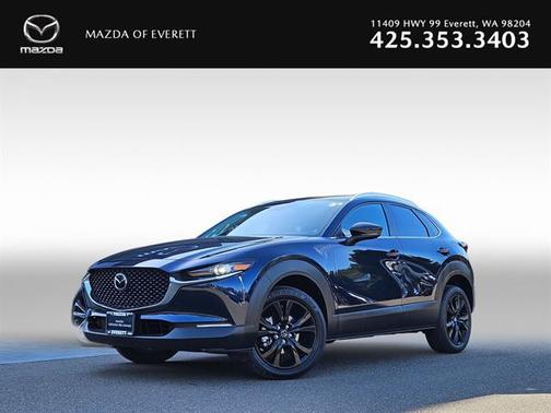 Deep Crystal Blue Mica 2025 Mazda CX-30 2.5 S Select Sport
