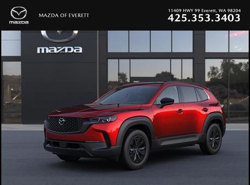 Soul Red Crystal Metallic 2026 Mazda CX-50 Hybrid Premium