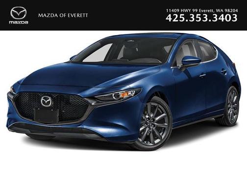 Deep Crystal Blue Mica 2026 Mazda Mazda3 FWD w/Preferred Package