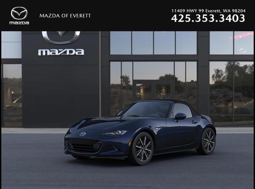 Deep Crystal Blue Mica 2026 Mazda MX-5 Miata Grand Touring