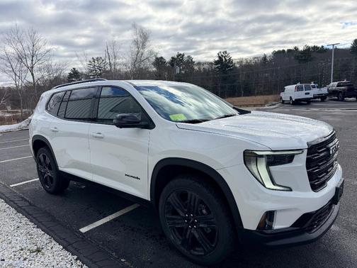 Summit White 2026 GMC Acadia Elevation