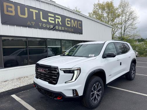 Summit White 2026 GMC Acadia AT4
