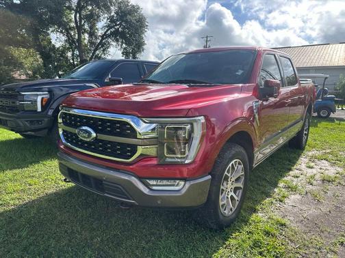 Rapid Red Metallic Tinted Clearcoat 2021 Ford F-150 King Ranch