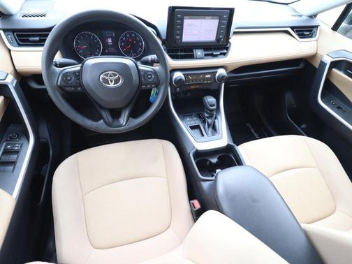 Super White 2019 Toyota RAV4 LE