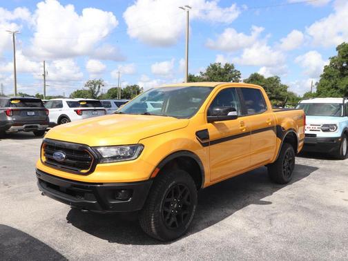 Cyber Orange Metallic Tricoat 2022 Ford Ranger LARIAT