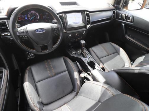Cyber Orange Metallic Tricoat 2022 Ford Ranger LARIAT