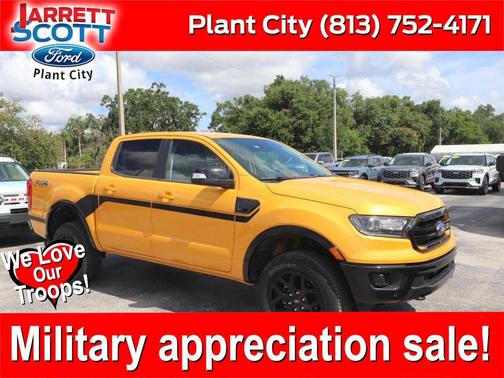 Cyber Orange Metallic Tricoat 2022 Ford Ranger LARIAT