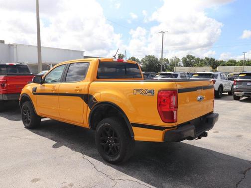 Cyber Orange Metallic Tricoat 2022 Ford Ranger LARIAT