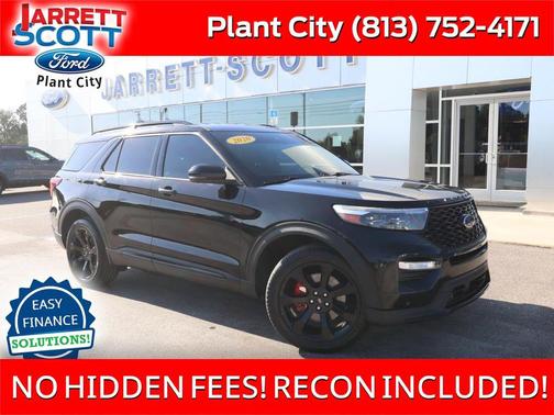 Agate Black Metallic 2020 Ford Explorer ST