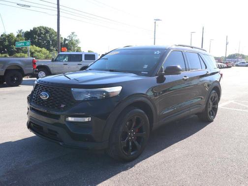 Agate Black Metallic 2020 Ford Explorer ST