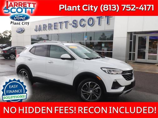 Summit White 2021 Buick Encore GX Essence