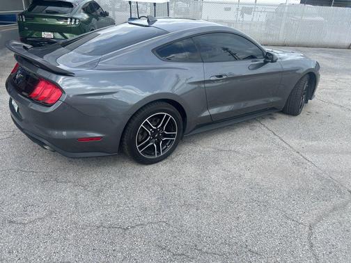 Carbonized Gray Metallic 2022 Ford Mustang EcoBoost