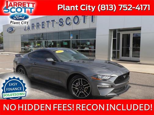 Carbonized Gray Metallic 2022 Ford Mustang EcoBoost