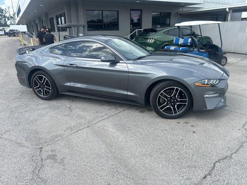 Carbonized Gray Metallic 2022 Ford Mustang EcoBoost