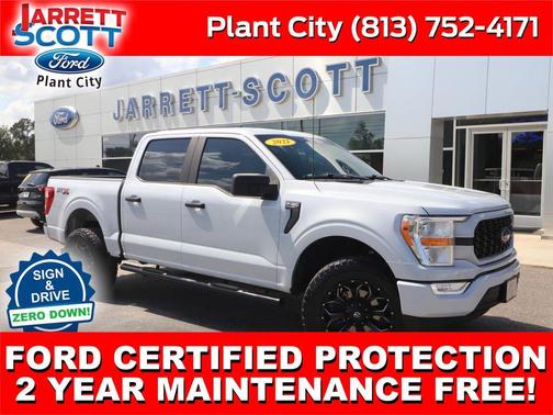 Space White Metallic 2021 Ford F-150 XL