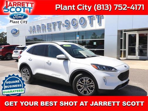 Oxford White 2022 Ford Escape SEL