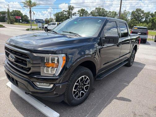 Agate Black Metallic 2021 Ford F-150 XLT