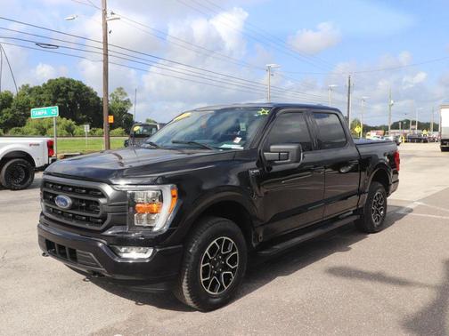 Agate Black Metallic 2021 Ford F-150 XLT