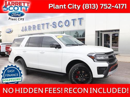 Star White Metallic Tri-Coat 2023 Ford Expedition Timberline