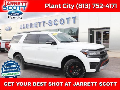 Star White Metallic Tri-Coat 2023 Ford Expedition Timberline