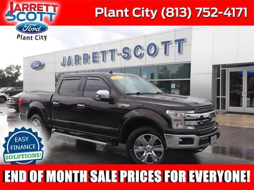 Magma Red 2018 Ford F-150 Lariat