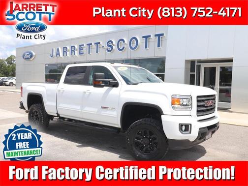 Summit White 2017 GMC Sierra 2500 SLT