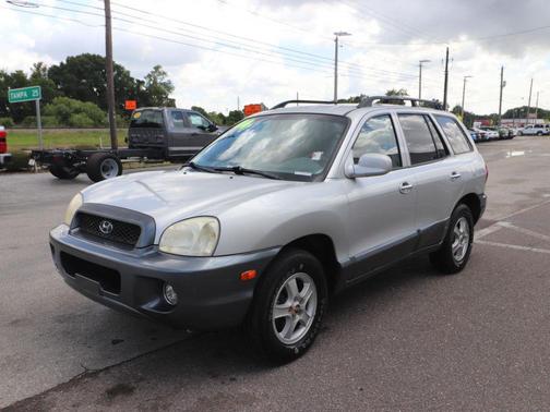Silver 2004 Hyundai SANTA FE GLS