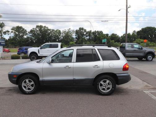 Silver 2004 Hyundai SANTA FE GLS