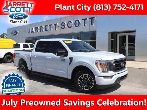 Space White Metallic 2022 Ford F-150 XLT