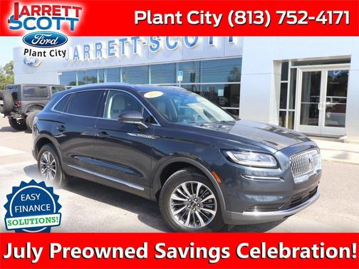 Flight Blue Metallic Clearcoat 2023 Lincoln Nautilus Standard