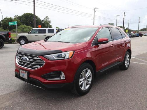 Rapid Red Metallic Tinted Clearcoat 2020 Ford Edge SEL