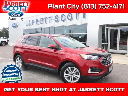 Rapid Red Metallic Tinted Clearcoat 2020 Ford Edge SEL