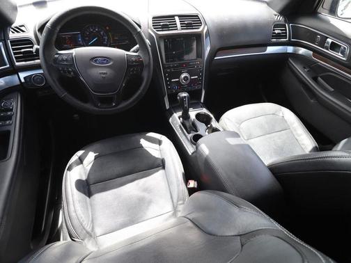 Blue Metallic 2018 Ford Explorer Limited