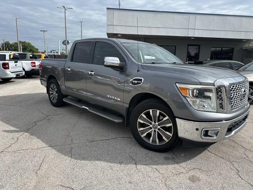 Gun Metallic 2017 Nissan Titan SL