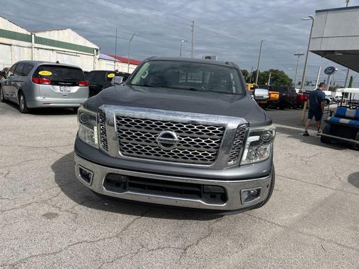 Gun Metallic 2017 Nissan Titan SL