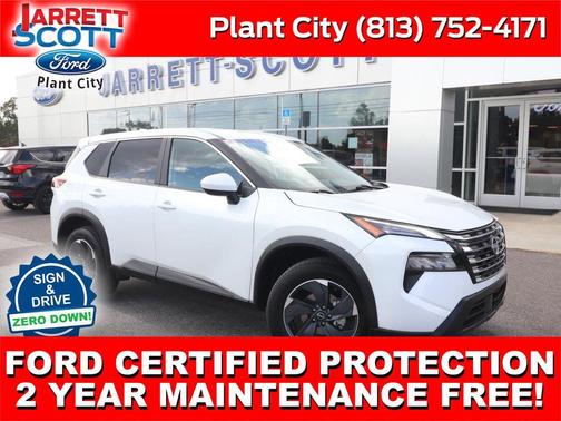 Everest White Pearl 2024 Nissan Rogue SV