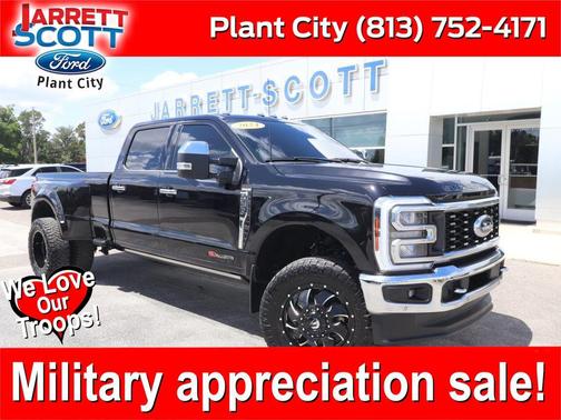 Agate Black Metallic 2024 Ford F-350 King Ranch