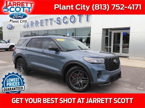 Vapor Blue Metallic 2026 Ford Explorer ST