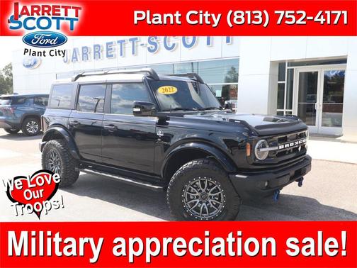 Shadow Black 2022 Ford Bronco Outer Banks