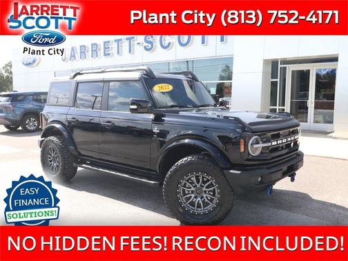 Shadow Black 2022 Ford Bronco Outer Banks