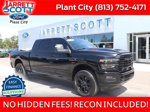Diamond Black Crystal Pearlcoat 2026 RAM 3500 Laramie Mega Cab 4x4 6'4' Box