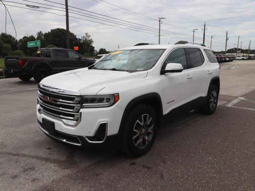 Summit White 2023 GMC Acadia AWD SLT