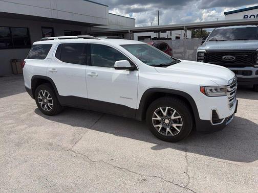 Summit White 2023 GMC Acadia AWD SLT